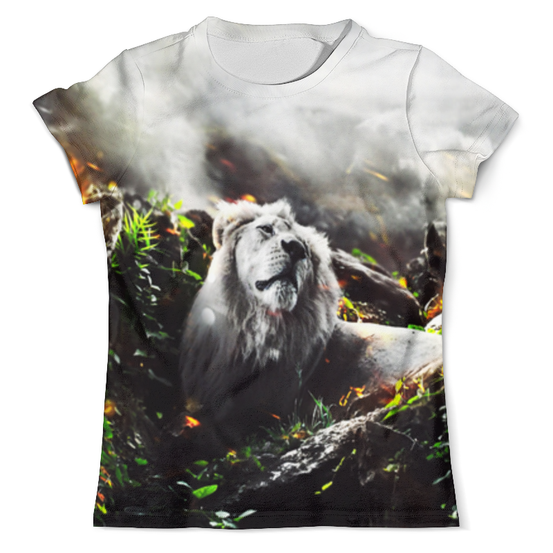 Printio Футболка с полной запечаткой (мужская) Царь зверей printio футболка с полной запечаткой мужская царь медведь ночь