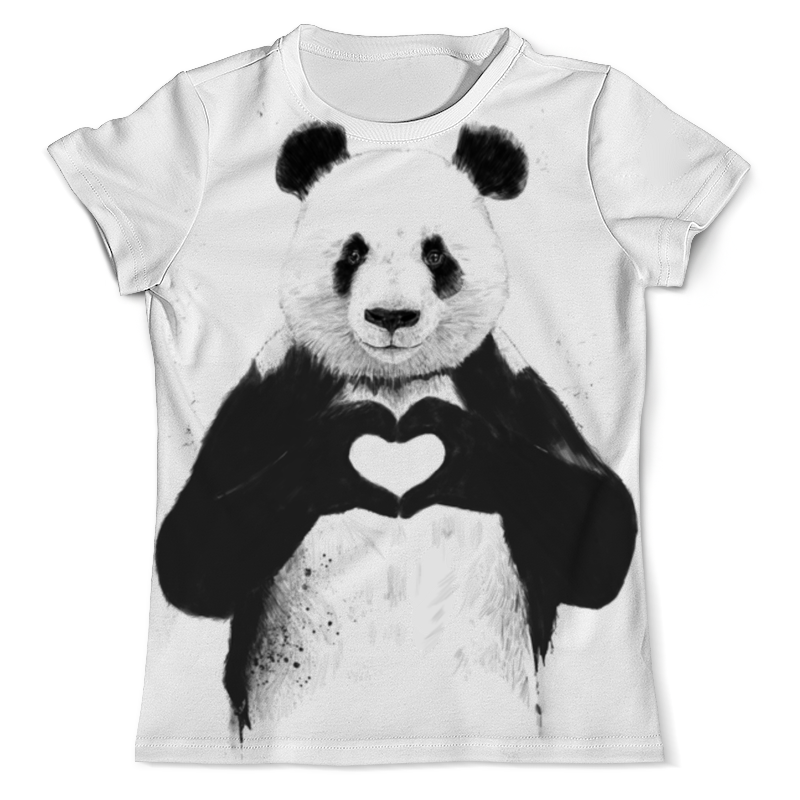 Printio Футболка с полной запечаткой (мужская) Panda love 3d printio футболка с полной запечаткой мужская panda love 3d
