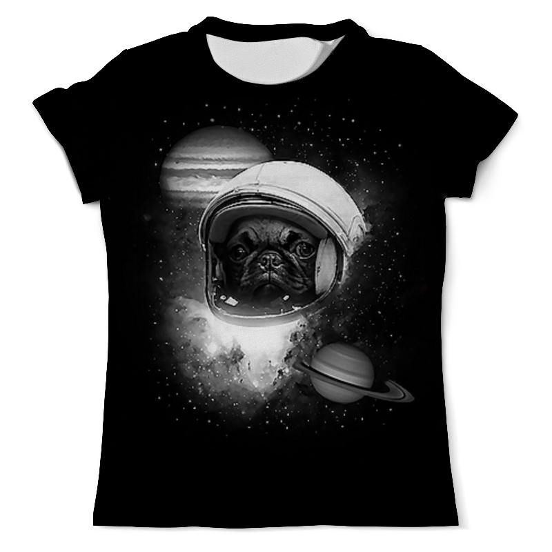 Printio Футболка с полной запечаткой (мужская) Собачка в космосе (1) printio футболка с полной запечаткой женская собачка в космосе
