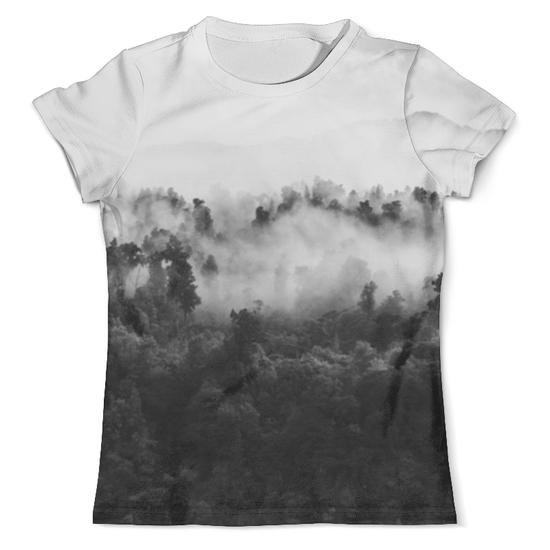 Printio Футболка с полной запечаткой (мужская) Туманный лес printio футболка с полной запечаткой мужская туманный лес