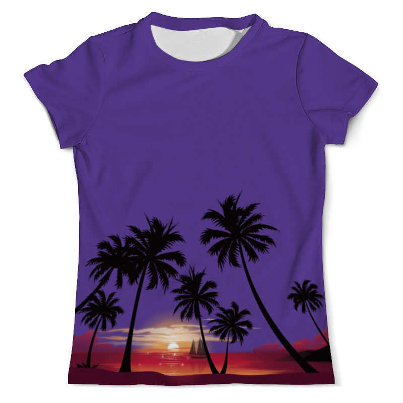 Printio Футболка с полной запечаткой (мужская) Острова в океане printio футболка с полной запечаткой женская острова в океане