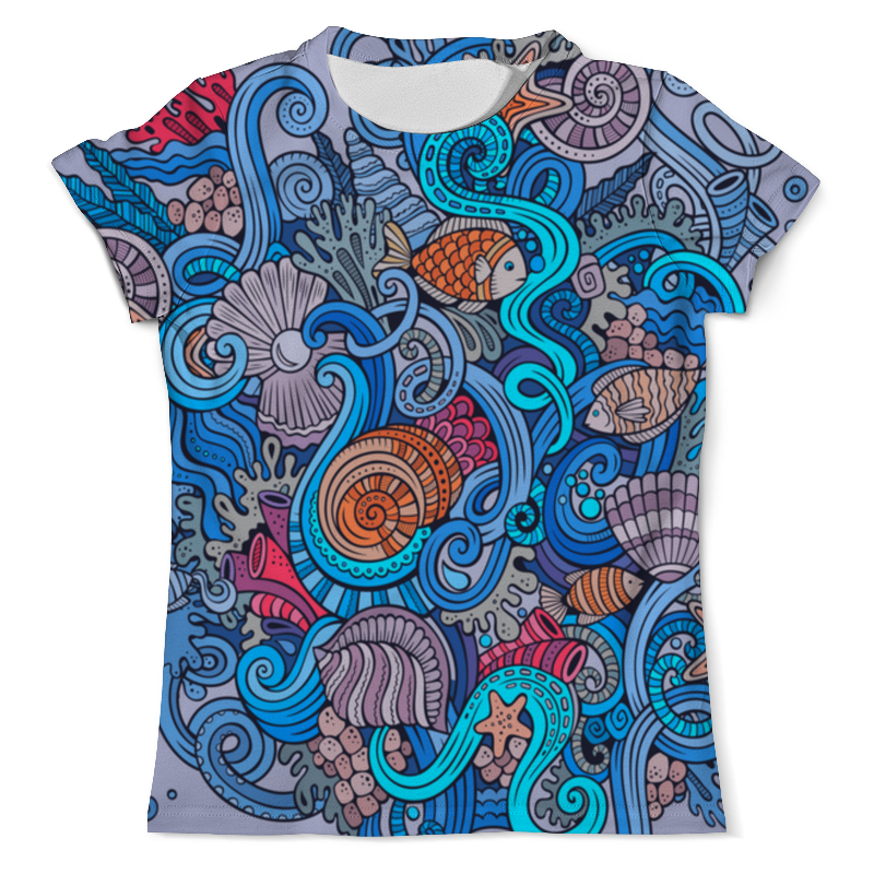 Printio Футболка с полной запечаткой (мужская) Disquared fish printio футболка с полной запечаткой женская disquared
