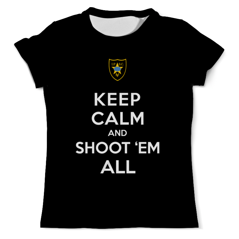 Printio Футболка с полной запечаткой (мужская) Shoot 'em all printio футболка с полной запечаткой мужская ни слова больше