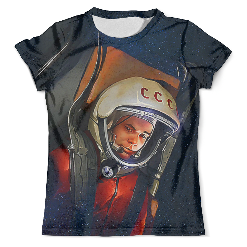 Printio Футболка с полной запечаткой (мужская) Gagarin printio футболка с полной запечаткой мужская gagarin