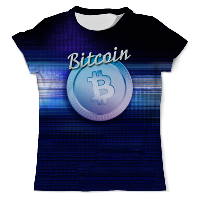 Printio Футболка с полной запечаткой (мужская) Биткойн мужская футболка bitcoin mood s черный