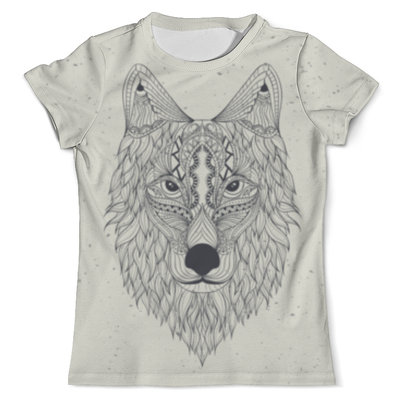 Printio Футболка с полной запечаткой (мужская) Волк-шаман printio футболка с полной запечаткой мужская голова волка
