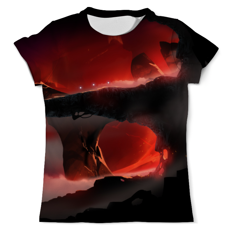 Printio Футболка с полной запечаткой (мужская) Вулкан printio футболка с полной запечаткой для девочек человек вулкан
