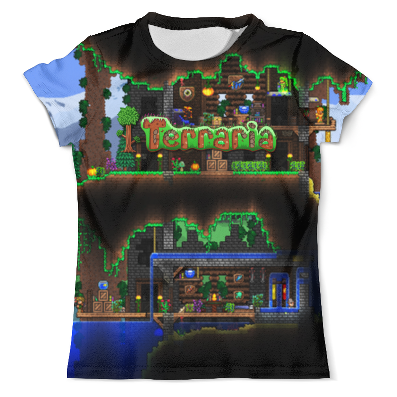 Футболка с полной запечаткой (мужская) — пол: МУЖ, материал: СИНТЕТИКА.