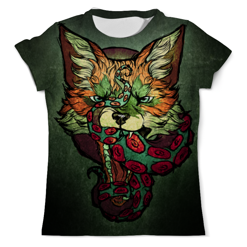 Printio Футболка с полной запечаткой (мужская) Fox001