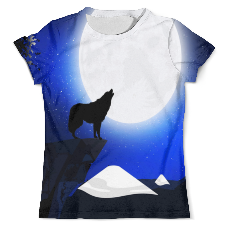 Printio Футболка с полной запечаткой (мужская) Одинокий волк printio футболка с полной запечаткой для девочек одинокий волк