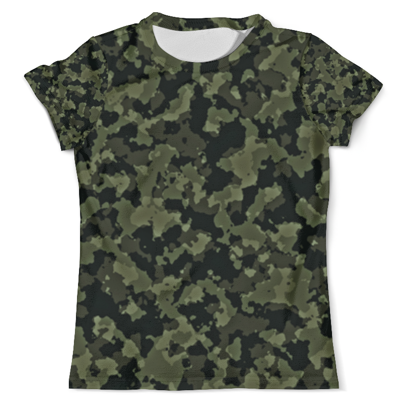 printio футболка с полной запечаткой для девочек хаки милитари абстракция Printio Футболка с полной запечаткой (мужская) Хаки милитари абстракция