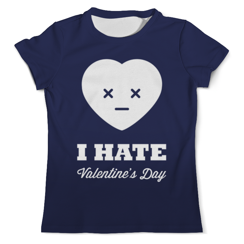 Printio Футболка с полной запечаткой (мужская) I hate valentine's day printio футболка с полной запечаткой мужская i hate valentine s day