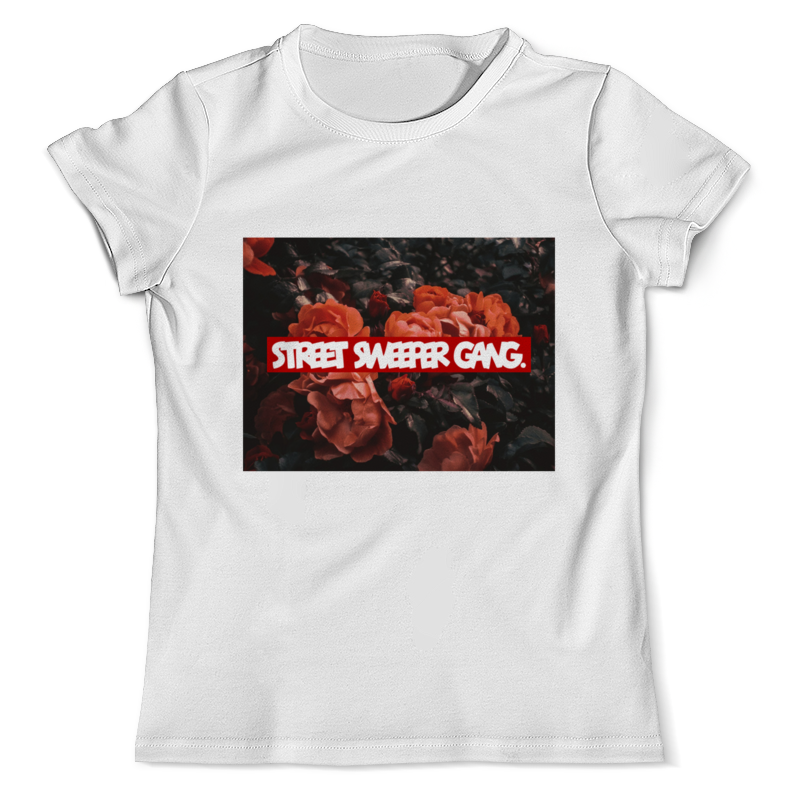 printio футболка с полной запечаткой мужская white stvr от ssg Printio Футболка с полной запечаткой (мужская) Red rose от ssg!