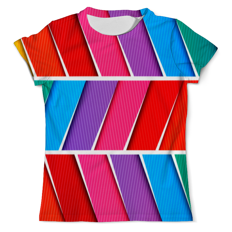 printio футболка с полной запечаткой мужская абстрактные штрихи Printio Футболка с полной запечаткой (мужская) Абстрактные полосы