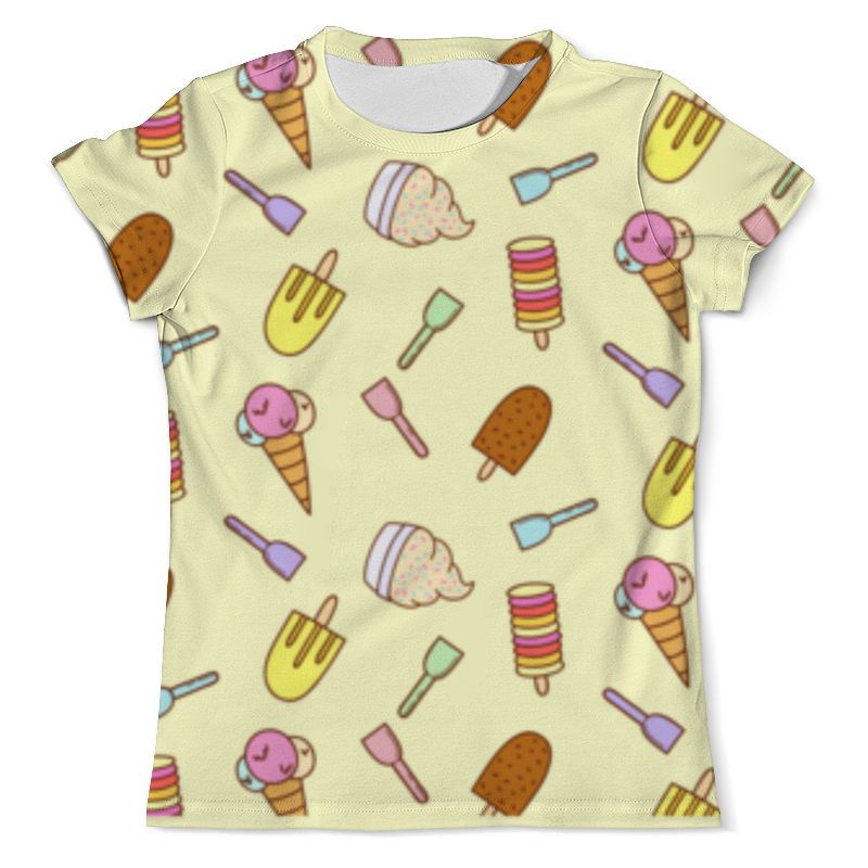 printio футболка с полной запечаткой мужская сельская дорога летом Printio Футболка с полной запечаткой (мужская) Мороженки