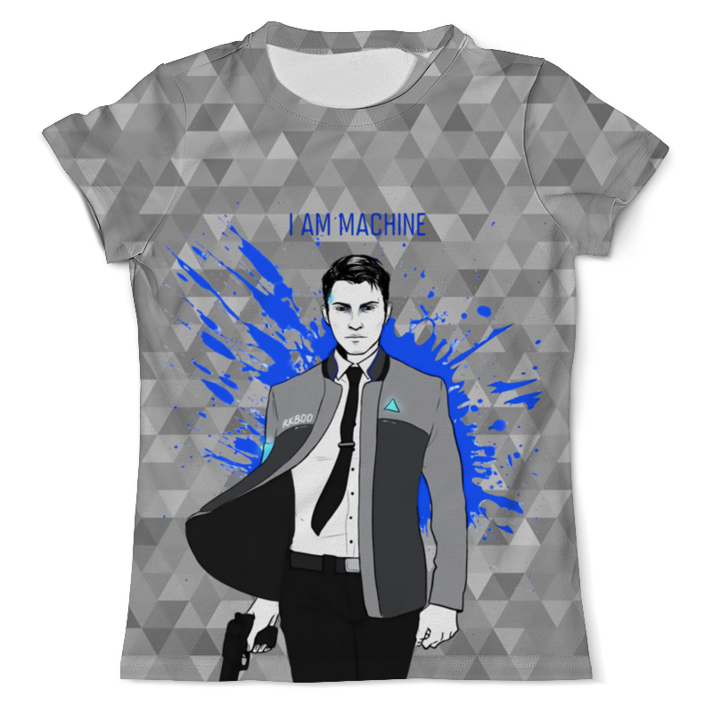 Printio Футболка с полной запечаткой (мужская) Detroit: become human