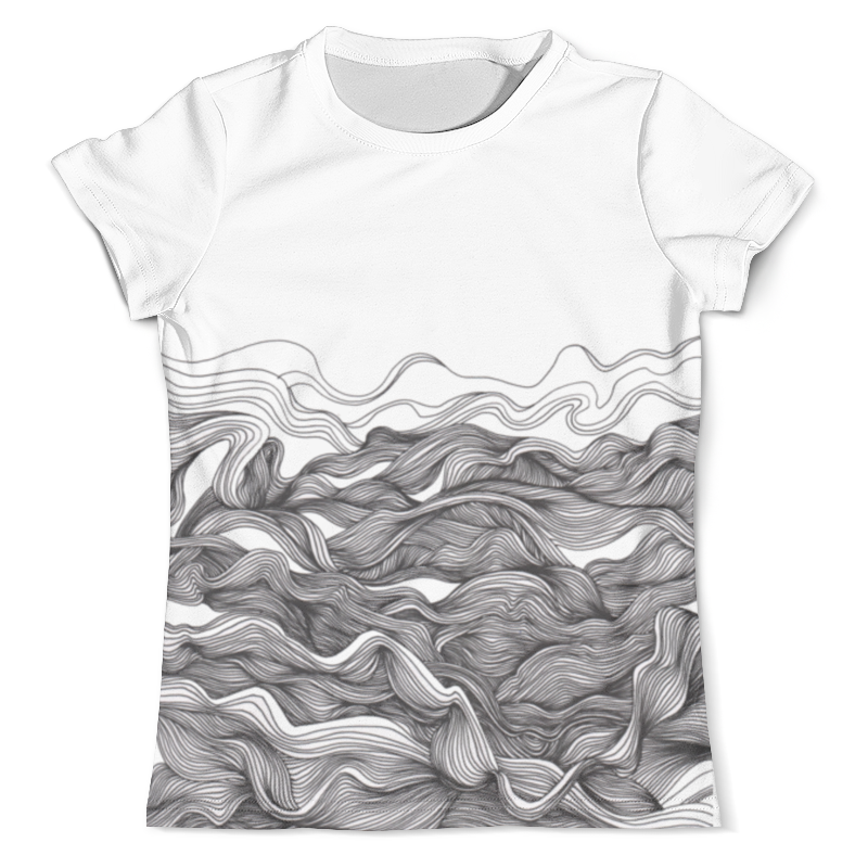 Printio Футболка с полной запечаткой (мужская) Море линий printio футболка с полной запечаткой мужская море ночью