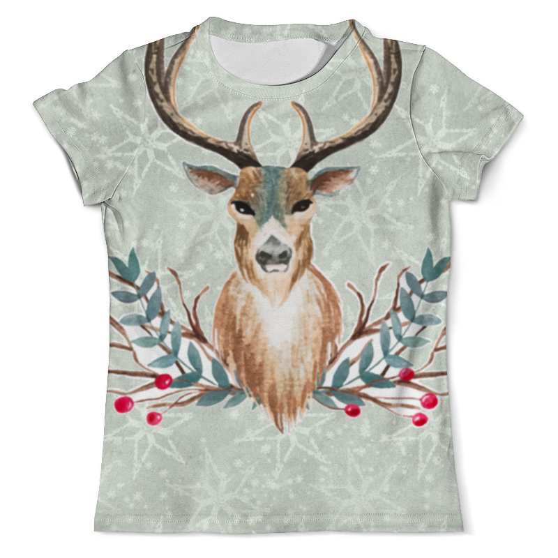Printio Футболка с полной запечаткой (мужская) Deer (олень) printio футболка с полной запечаткой мужская dear deer