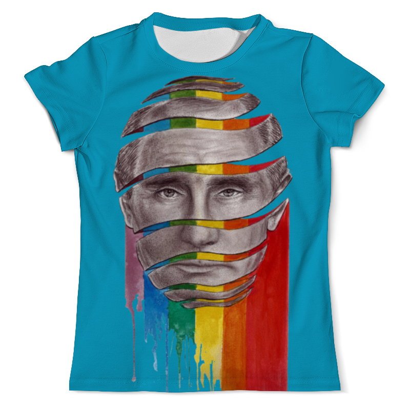 Printio Футболка с полной запечаткой (мужская) Путин владимир владимирович printio футболка с полной запечаткой мужская счастливый путин