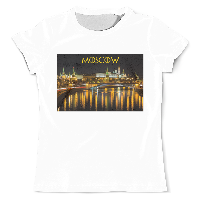 printio футболка с полной запечаткой для девочек москва метро маяковская Printio Футболка с полной запечаткой (мужская) Москва
