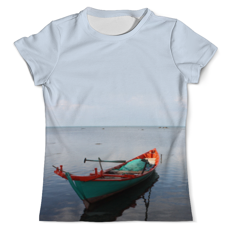 Printio Футболка с полной запечаткой (мужская) Рыбацкая лодка printio футболка с полной запечаткой для мальчиков лодка