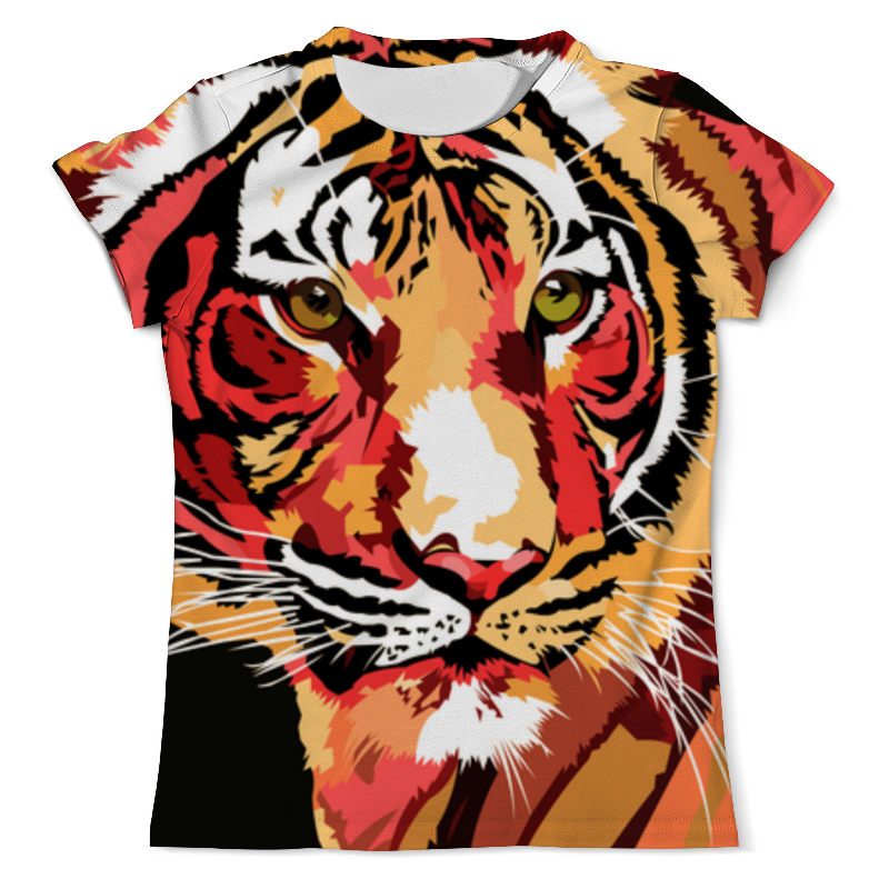Printio Футболка с полной запечаткой (мужская) Взгляд тигра printio футболка с полной запечаткой мужская голова тигра