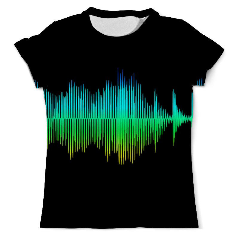 Printio Футболка с полной запечаткой (мужская) Звуковая волна printio футболка с полной запечаткой женская звуковая волна