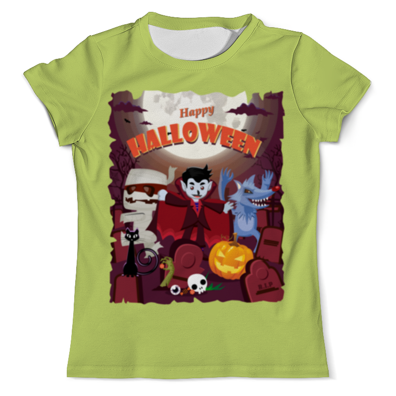 Printio Футболка с полной запечаткой (мужская) Happy halloween printio футболка с полной запечаткой мужская тыква happy halloween
