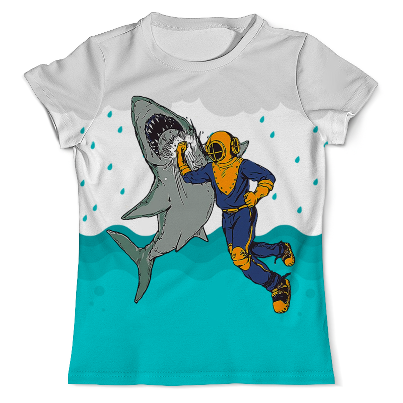 Printio Футболка с полной запечаткой (мужская) Случай в океане printio футболка с полной запечаткой мужская в океане
