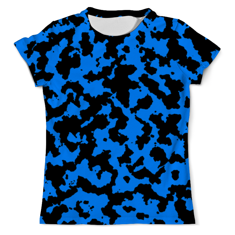 Printio Футболка с полной запечаткой (мужская) Чёрно-синий камуфляж printio футболка с полной запечаткой мужская чёрно синий камуфляж