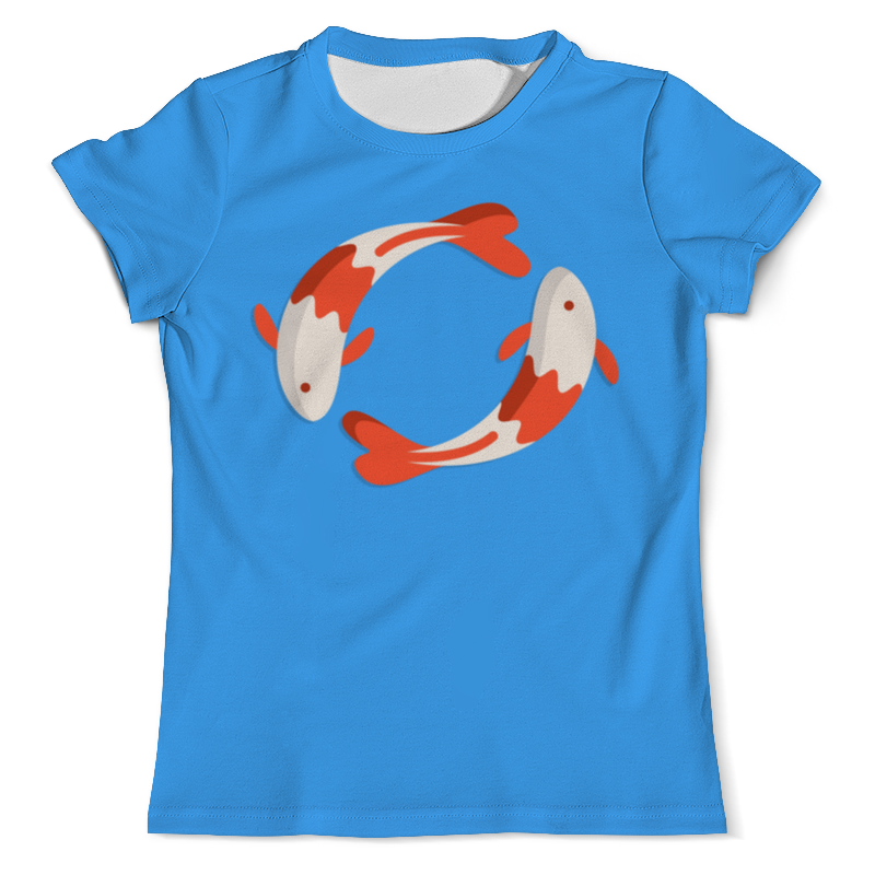 Printio Футболка с полной запечаткой (мужская) Рыбки printio футболка с полной запечаткой мужская морские рыбки