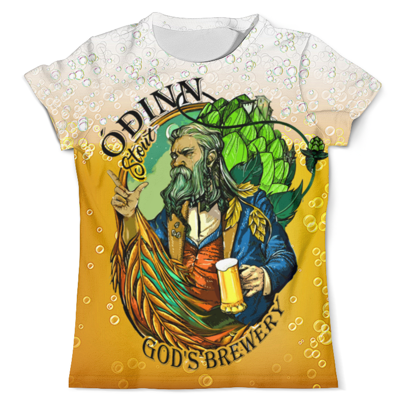 Printio Футболка с полной запечаткой (мужская) бог пива printio футболка с полной запечаткой мужская злой царь пива