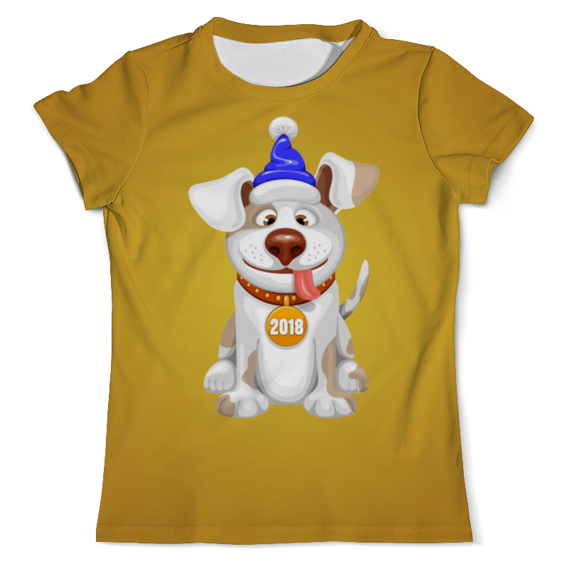 Printio Футболка с полной запечаткой (мужская) Год собаки 2018 printio футболка с полной запечаткой мужская год собаки