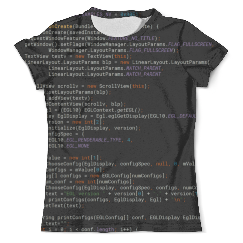 printio свитшот мужской с полной запечаткой программный код Printio Футболка с полной запечаткой (мужская) Программный код