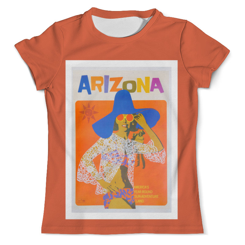 Printio Футболка с полной запечаткой (мужская) Аризона printio футболка с полной запечаткой для девочек аризона
