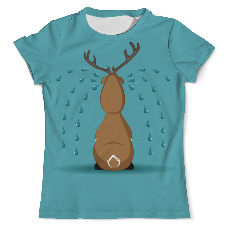 Printio Футболка с полной запечаткой (мужская) Олень printio футболка с полной запечаткой мужская deer олень