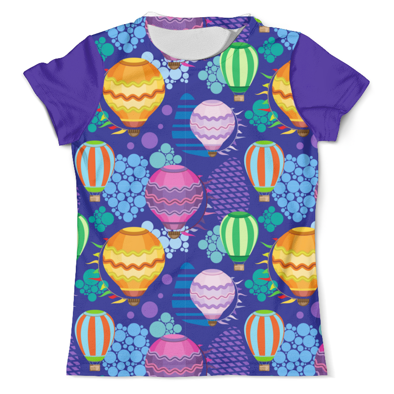 Printio Футболка с полной запечаткой (мужская) Аэростаты printio футболка с полной запечаткой женская разноцветные воздушные шары