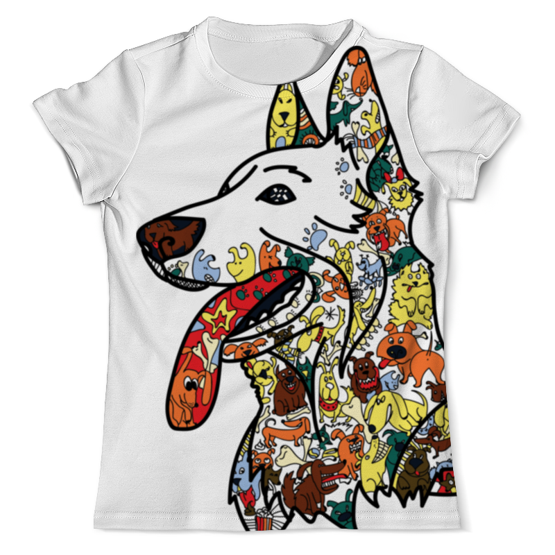 Printio Футболка с полной запечаткой (мужская) Забавные собаки printio футболка с полной запечаткой мужская собака из дудл монстров