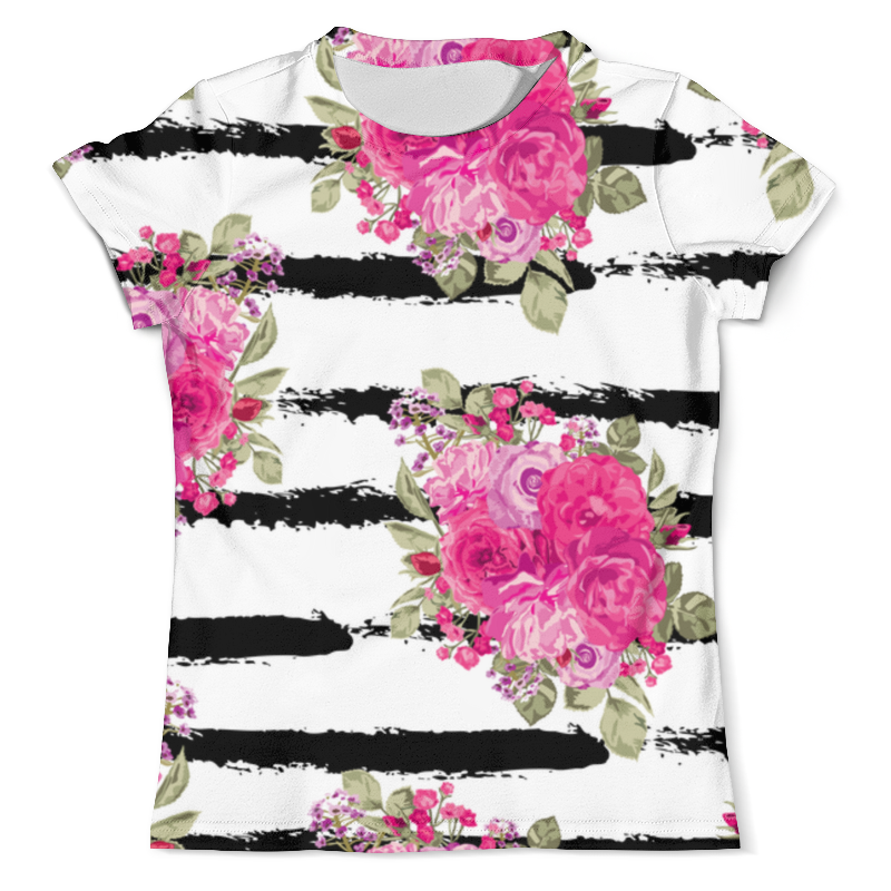 Printio Футболка с полной запечаткой (мужская) Цветы printio футболка с полной запечаткой мужская цветы