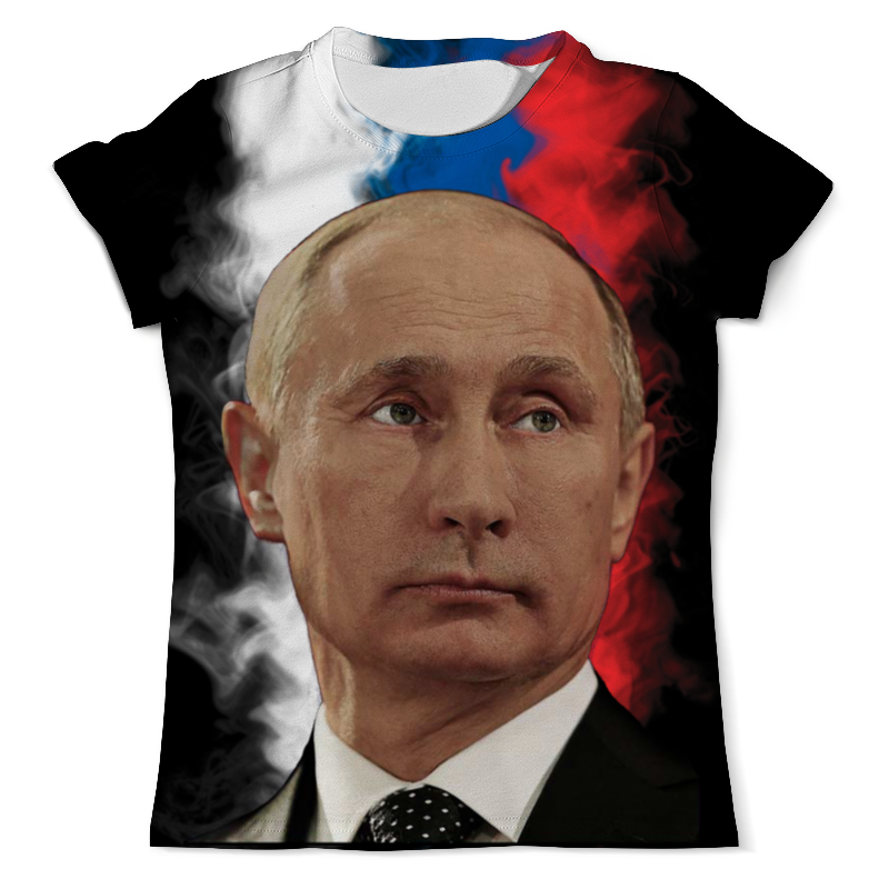 Printio Футболка с полной запечаткой (мужская) Путин патриот страны printio футболка с полной запечаткой для девочек путин патриот страны