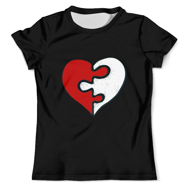 Printio Футболка с полной запечаткой (мужская) Сердце printio футболка с полной запечаткой мужская лучистое сердце