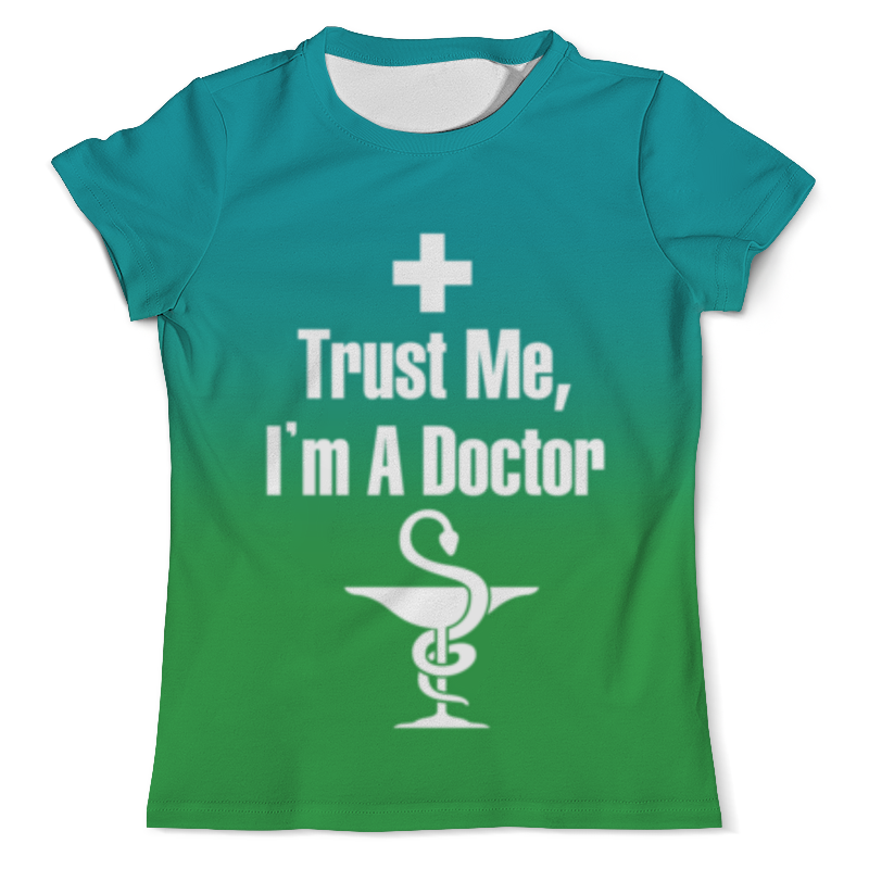 Printio Футболка с полной запечаткой (мужская) Доктор printio футболка с полной запечаткой мужская доктор doctor