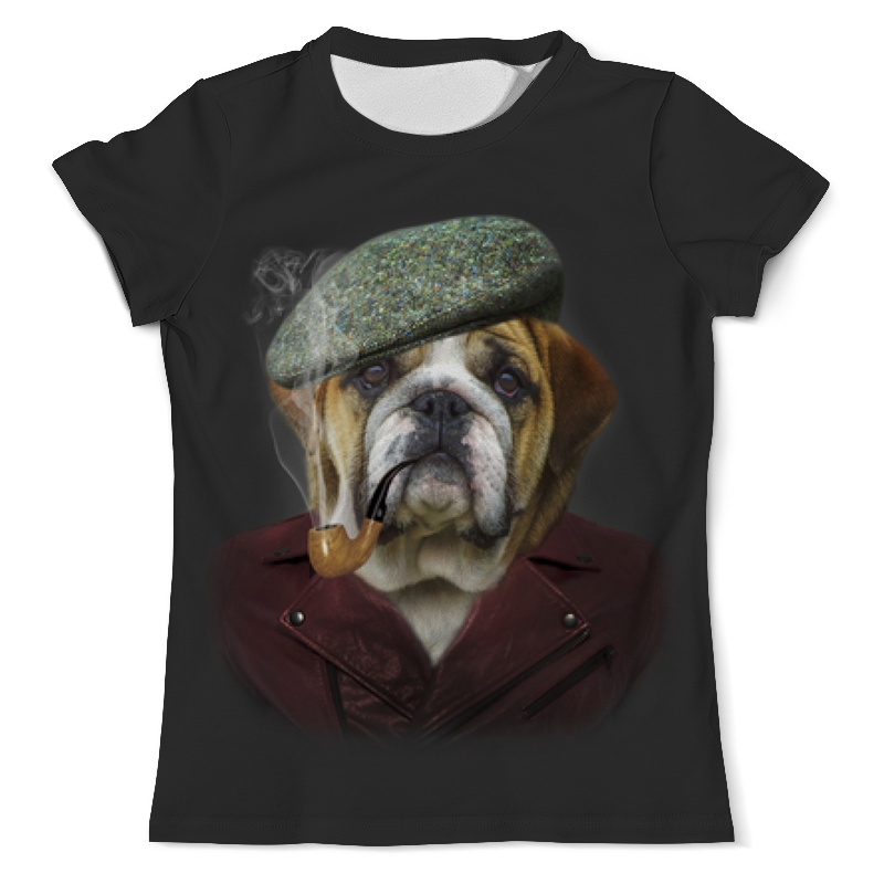 Printio Футболка с полной запечаткой (мужская) Бульдог мужская футболка пес бульдог m зеленый