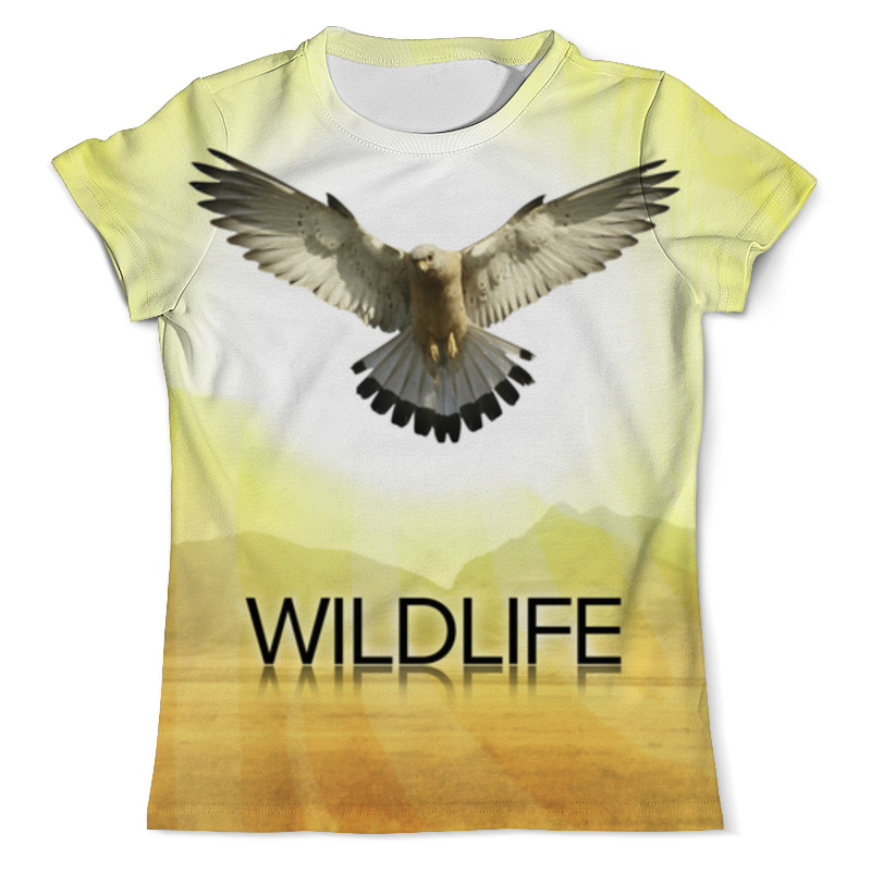 printio футболка с полной запечаткой мужская летящий ворон Printio Футболка с полной запечаткой (мужская) Дикая природа . орел