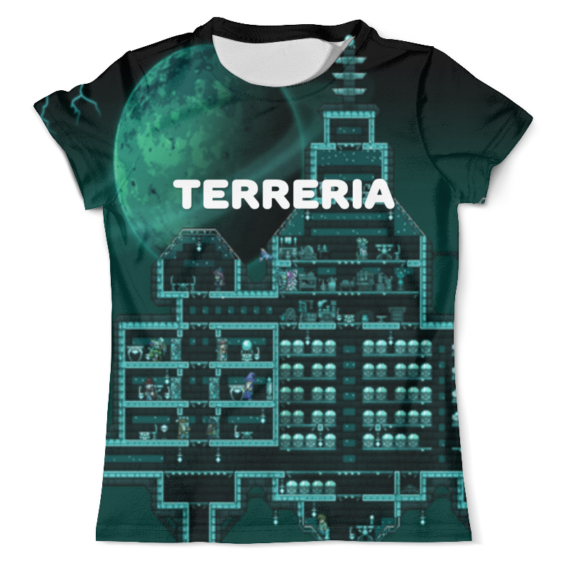 Printio Футболка с полной запечаткой (мужская) Terraria printio футболка с полной запечаткой женская terraria