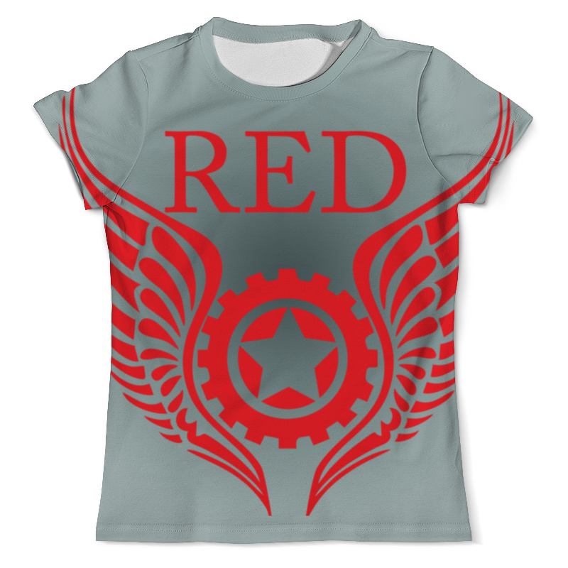 Printio Футболка с полной запечаткой (мужская) Red's logo
