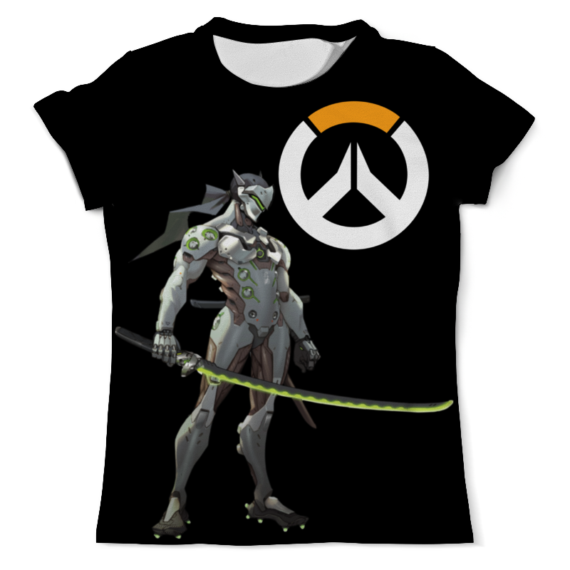 Printio Футболка с полной запечаткой (мужская) Overwatch genji / овервотч гендзи