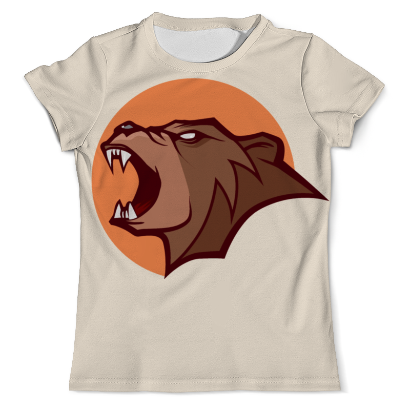 Printio Футболка с полной запечаткой (мужская) Bear / медведь printio футболка с полной запечаткой мужская bear beer медведь