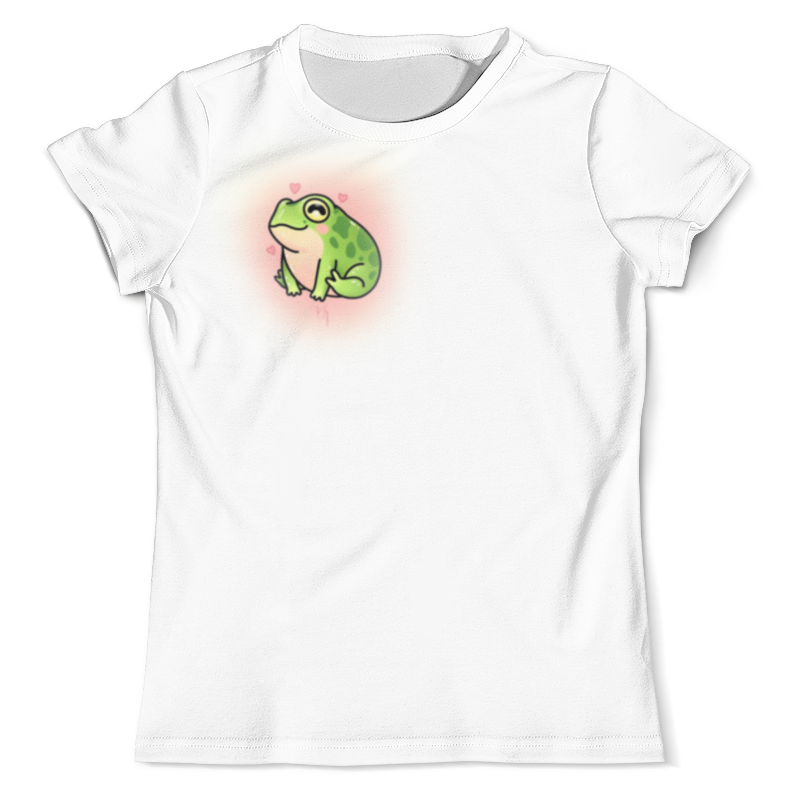 Printio Футболка с полной запечаткой (мужская) Лягушка мужская футболка влюбленные жабки m зеленый