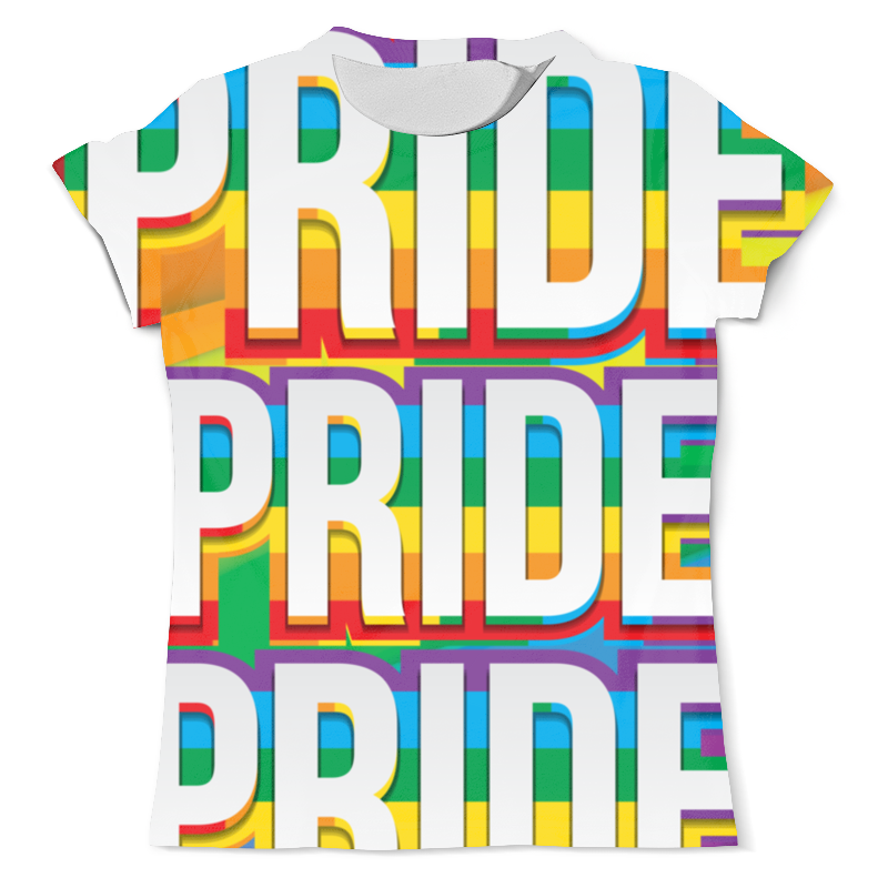 Printio Футболка с полной запечаткой (мужская) Pride/прайд printio сумка с полной запечаткой pride